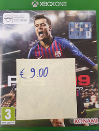 Pro evolution soccer 2019 xbox one x