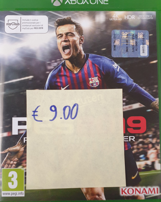 Pro evolution soccer 2019 xbox one x