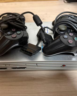 PS2 Argentata - PlayStation 2 (SONY)