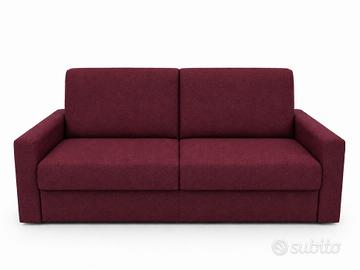 DIVANO LETTO TESSUTO SFODERABILE