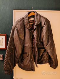 giubbotto di pelle pollini