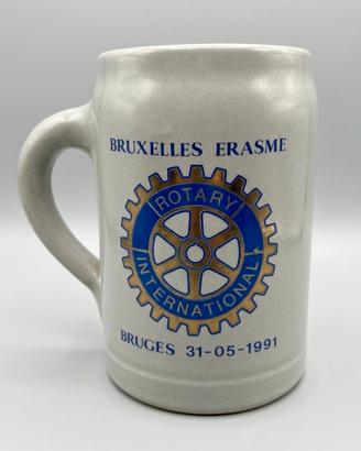 Boccale Birra Vintage Rotary International 1991