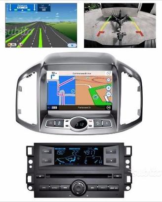 Navigatore chevrolet captiva android dvd usb dab