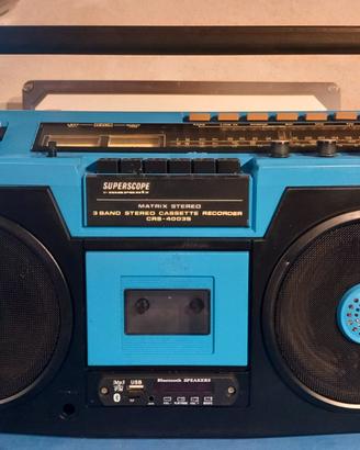 Radio vintage + mp3 + bluetooth