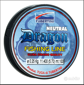 Monofilo Tubertini Dragon Neutral 100 mt
