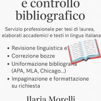 Aiuto e supporto per la tesi