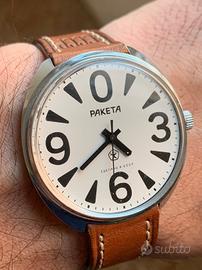 Orologio Paketa Big Zero vintage 1980s 