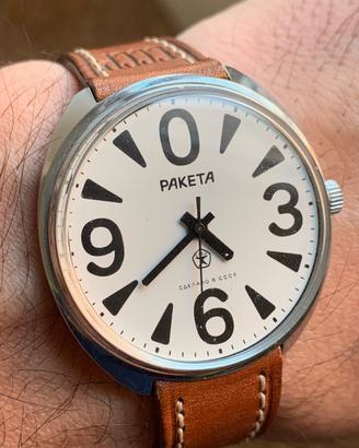 Orologio Paketa Big Zero vintage 1980s 