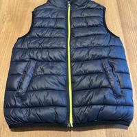 Piumino senza maniche 7-8 anni