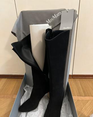 Stivali in pelle Max Mara