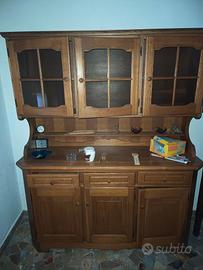 credenza in pino massello 