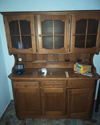 credenza in pino massello 