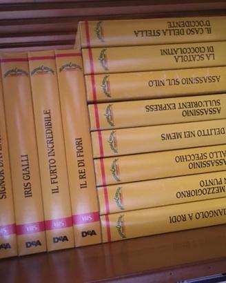 VHS collezione Agatha Christie
