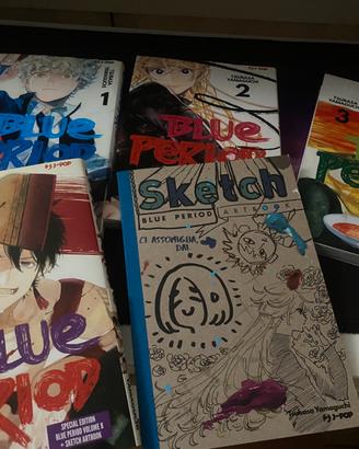 Blue Period 1 2 3 8 Special Edition Artbook
