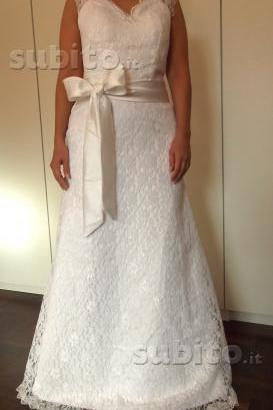 Abito da sposa nuovo in pizzo