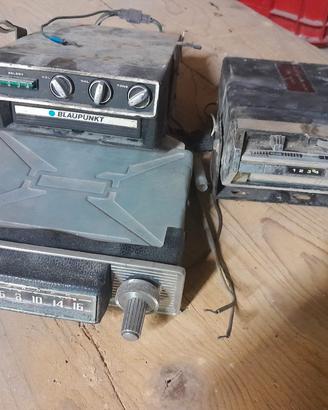 autoradio d'epoca