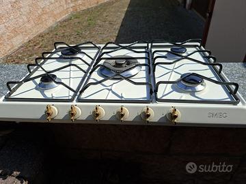 Piano cottura a gas SMEG