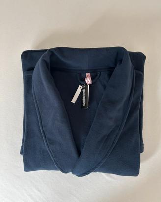 Vestaglia nuova in pile blu  Goldenpoint taglia m
