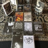 Black metal audiocassette demotapes