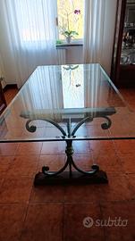 Tavolo in vetro 