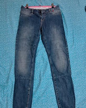 Jeans donna Dainese moto con protezioni
