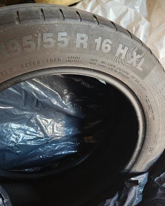 4 pneumatici estivi Continental 195/55r 16