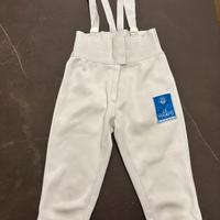 Pantaloni scherma bambino