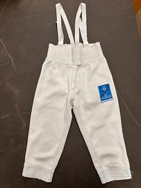 Pantaloni scherma bambino