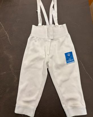 Pantaloni scherma bambino