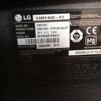 Tvc 24 pollici LG funzionante
