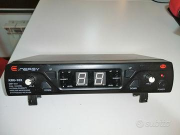 microfono senza fili 2 canali