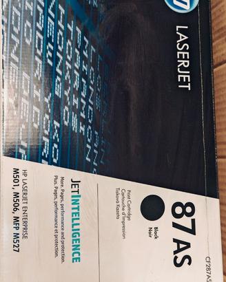 Toner Hp originale 87A