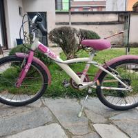 Bicicletta per bambina dai 4 ai 10 anni