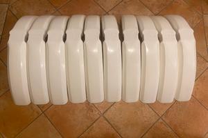 10 Parafanghi Rb anteriore cross enduro epoca