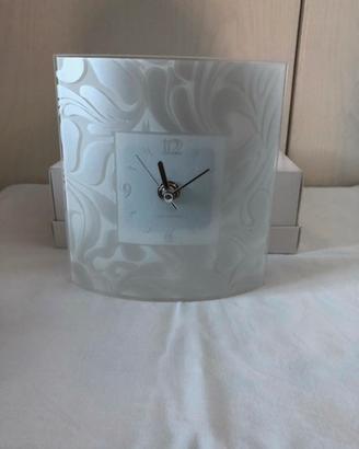 Orologio in vetro da tavolo