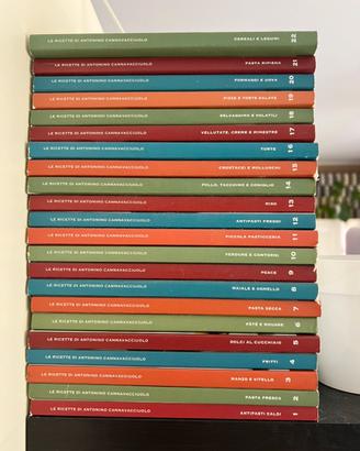 Collezione libri cucina