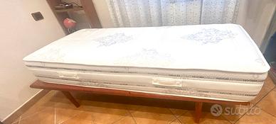 Letto con materasso suelflex