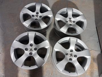 Cerchi in lega da 17 pollici per Peugeot 3008 ecc