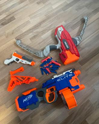 Balestra, Fucile e pistola nerf