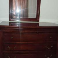 Letto con Trittico e specchio