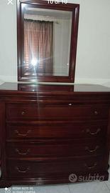 Letto con Trittico e specchio