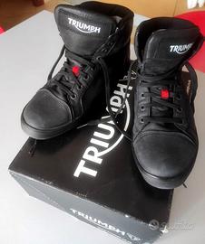 Scarpe da moto in pelle