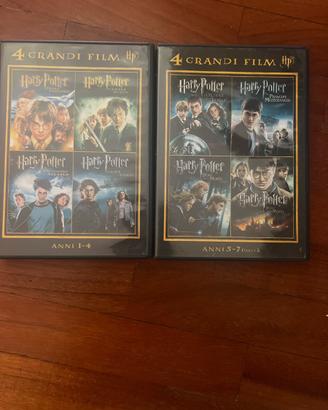 Harry Potter 2 cofanetti collezione completa