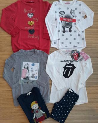 Set Abbigliamento firmato bambina 4 anni