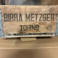 Cassetta legno Birra Metzger