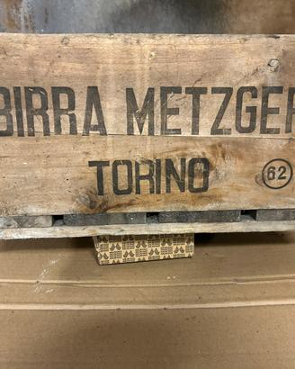 Cassetta legno Birra Metzger