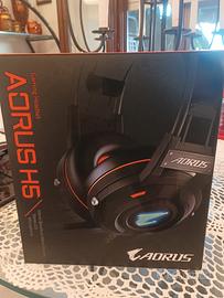 Cuffie Aorus H5 nuove