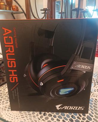 Cuffie Aorus H5 nuove