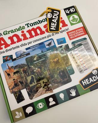 Gioco tombola degli animali