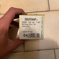 Pastiglie freno Textar per Mercedes 190 NUOVE